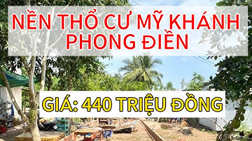 BÁN NỀN THỔ CƯ MỸ KHÁNH PHONG ĐIỀN LỘ 2M GIÁ SIÊU RẺ.