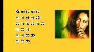 Video thumbnail of "Don´t worry, be happy - para flauta (notas) Bob Marley"