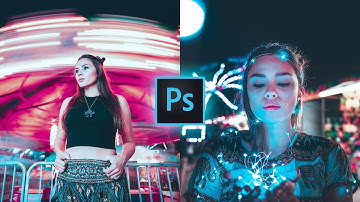 Pink and Blue Color Grading Effect in Photoshop + FREE Preset!