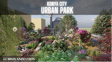 Lumion Animation | 3D Animation | Park Landscape Design-7 | Render with Lumion 10