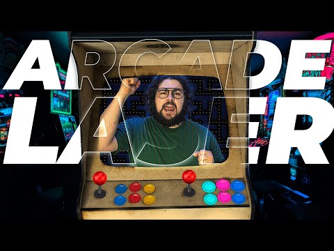 Making an Arcade Cabinet with Acmer's P2 33w Laser Cutter