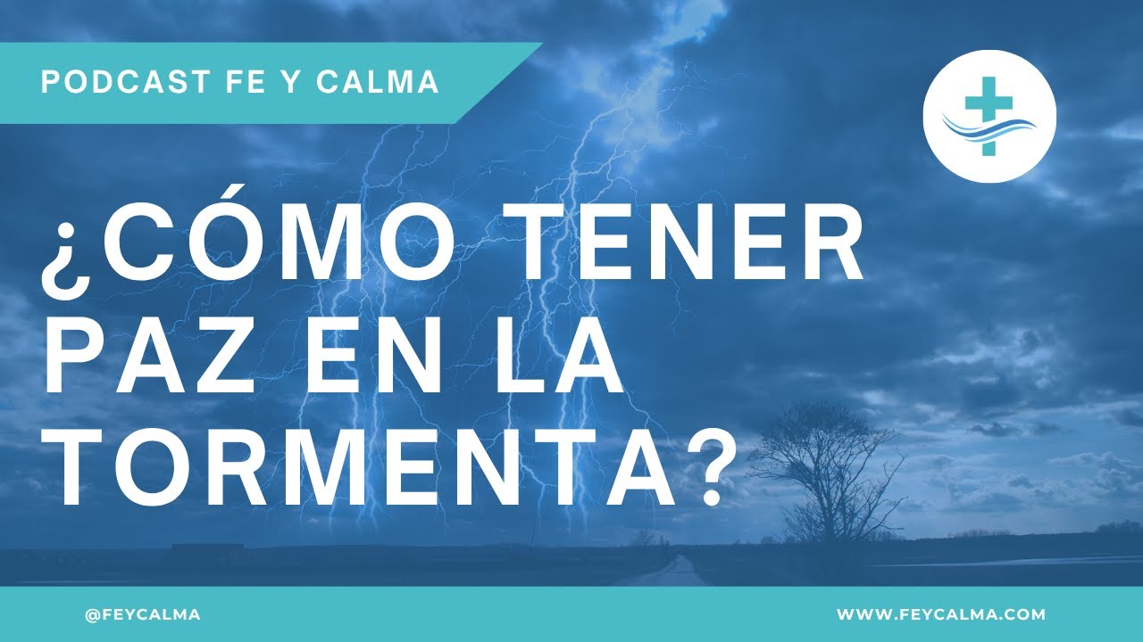 Cómo Encontrar PAZ en la TORMENTA 🙏 Lecciones de Jesús y los Salmos ...