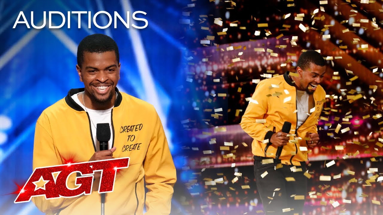 Golden Buzzer: Brandon Leake Makes AGT History With Powerful ...