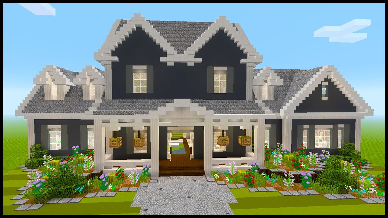 Minecraft: How to Build a Craftsman House | PART 3 - YouTube