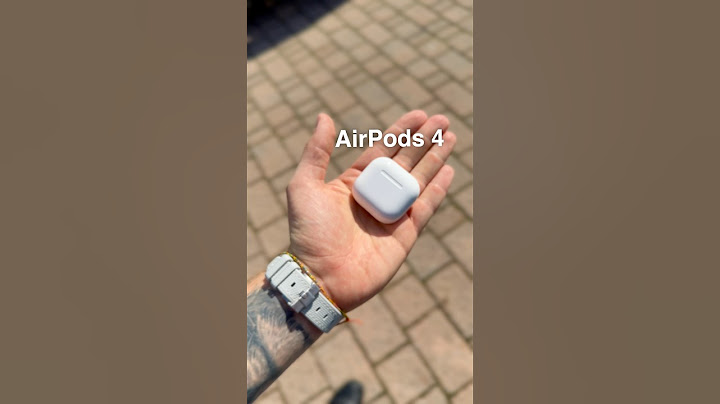 THE NEW AIRPODS 4!