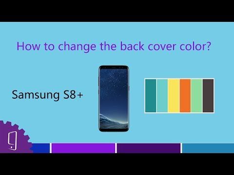 Samsung Galaxy S8 Plus Battery Cover Replacement Guide