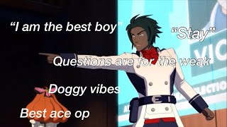 Every time Marrow uses “stay” ( RWBY volume 7-8 )