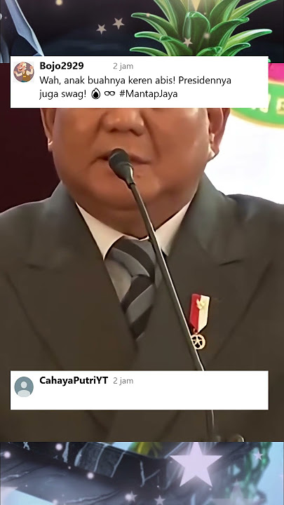 Anak Buah Saya Keren Banget Presidennya Juga Gagah  #prabowo