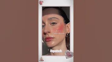 كيف تصنعين كريم بلاش للخدود بنفسك How To Make A Cream Blush For The Cheeks Yourself Kpop Beauty 