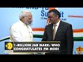 WHO congratulates PM Modi as India crossed 1-billion jab mark | 100 crore Covid-19 vaccination doses