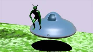 Blender alien animation test 2