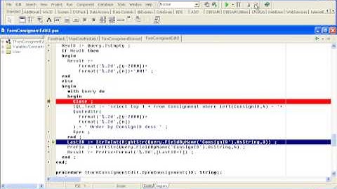 Thai Delphi Database Application #5b
