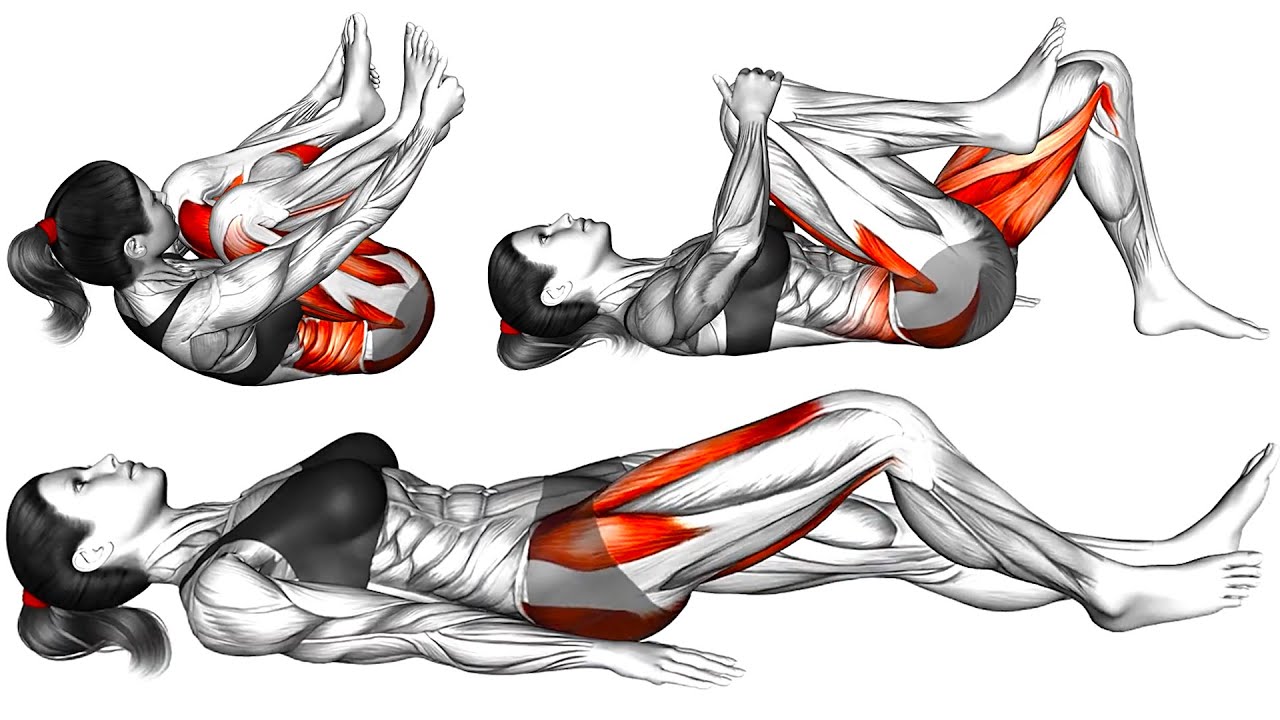 Упражнения лёжа в постели