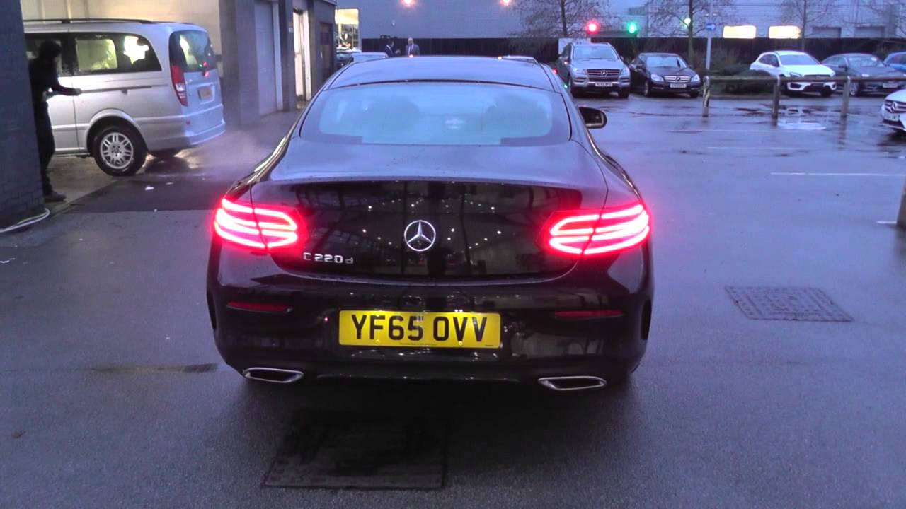 Mercedes-Benz C-Class Coupe 2015 C 220 d AMG Line Coupe U46919 - YouTube
