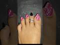 🌸💅 Easy toenailart design At home 🏡#toenailart #nailart #nails #explorewithriya #youtubeshorts