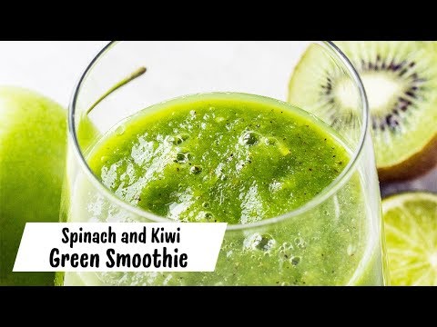 spinach-and-kiwi-green-smoothie