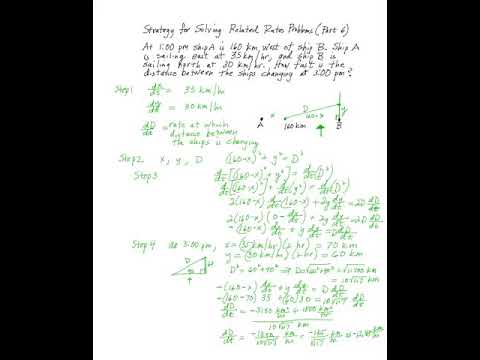 Related Rates; Pencast