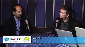 Mike Olson, CEO of Cloudera - Hadoop World 2011 - theCUBE