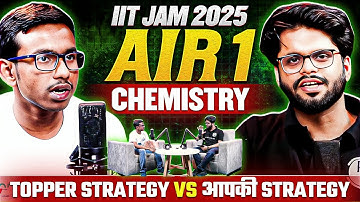 IIT JAM 2025 AIR 1 Chemistry 🏆 Topper