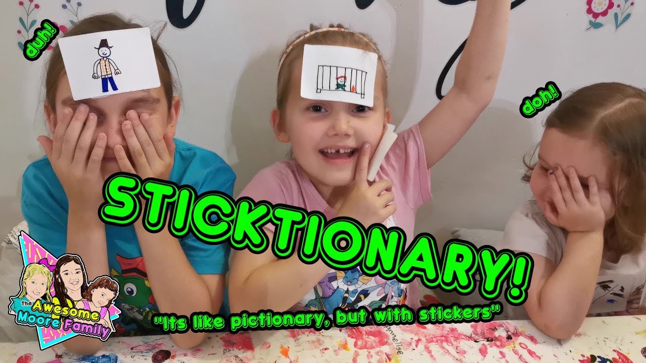 Sticktionary Its Like Pictionary BUT WITH STICKERS YouTube