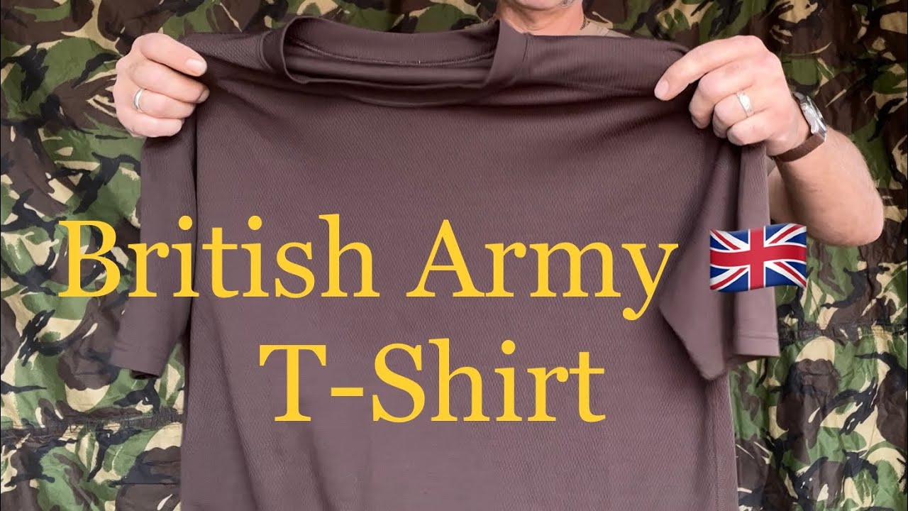British Army T-Shirt - YouTube