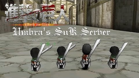 Attack on Titan Tribute Game | Umbra