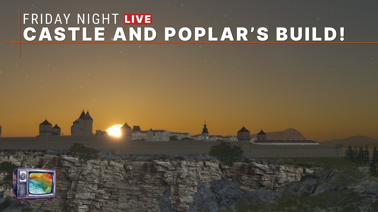 🏙️ Cities Skylines 2! It's Friday! Castle building and the Naples inspired island!