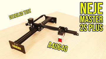 Is NEJE MASTER 2S PLUS 40W A40640 the Best Machine for Your Needs? Watch This Laser Engraver Review!