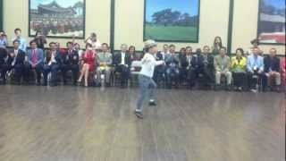 Little Psy Dancing At LA Korean Festival VIP Reception Little Psy Dancing At LA Korean Festival VIP Reception