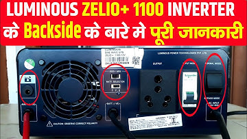Luminous Zelio+ 1100 inverter