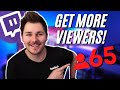 How to actually get viewers on twitch  how i grew my average viewers