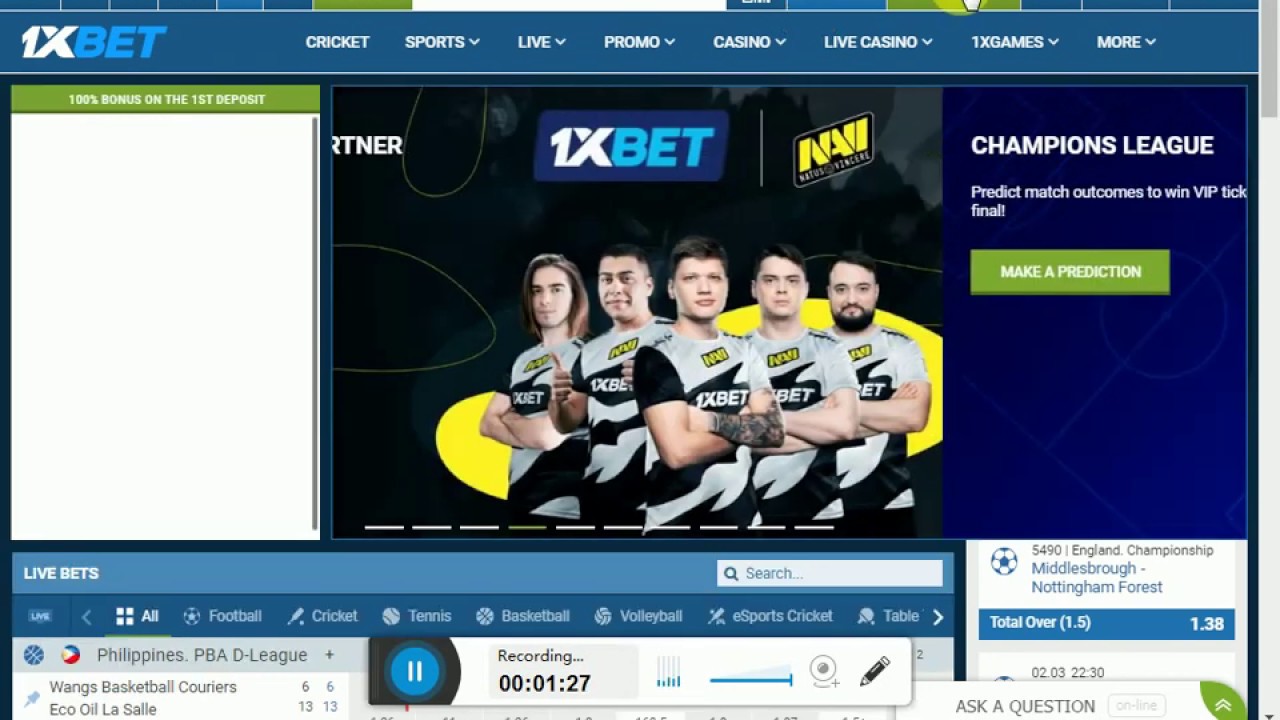 1xbet bônus primeiro depósito