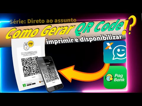 Como Imprimir QR Code? - Pagar Com: QR Code Caixa TEM / PagBank