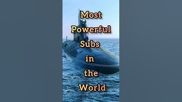 The Most Powerful Submarine Ever Built! 🌊🚢 #Shorts #usa