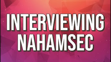 Cybersecurity | Interviewing @NahamSec on Bug Bounties, Mental Health, Offensive Security, & More!