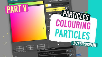 PARTICLES - Part 5: Colouring your particles (Harmony)
