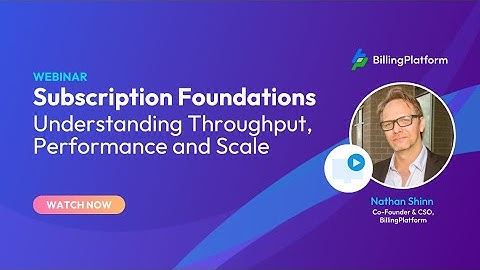 Understanding Throughput, Performance & Scale