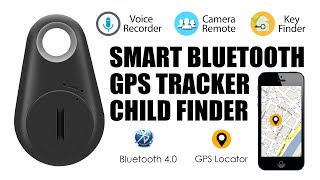Bluetooth 4.0 GPS Tracker Locator I Anti-Lost & Alarm iTag For Pet Dog Keys - YouTube