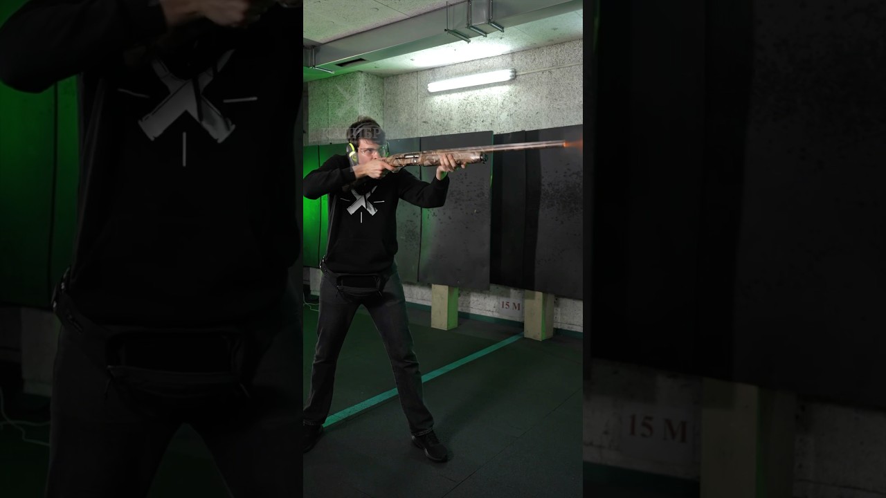 Пятизарядный монстр MP-153. Вот это мощь!