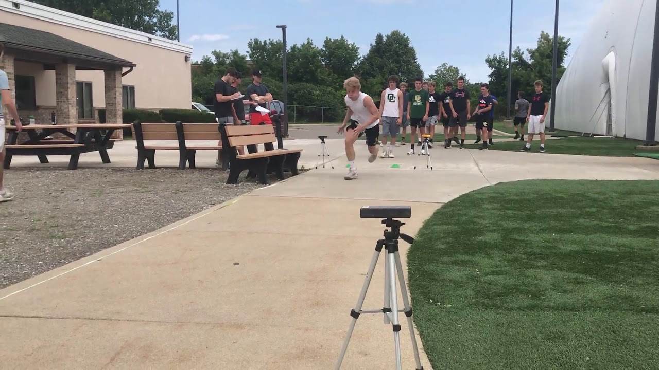 10-Yard Sprint - 1.62 - Dan S. | Football Speed And Strength Training ...