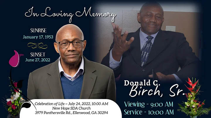 Donald C. Birch, Sr. Funeral Service
