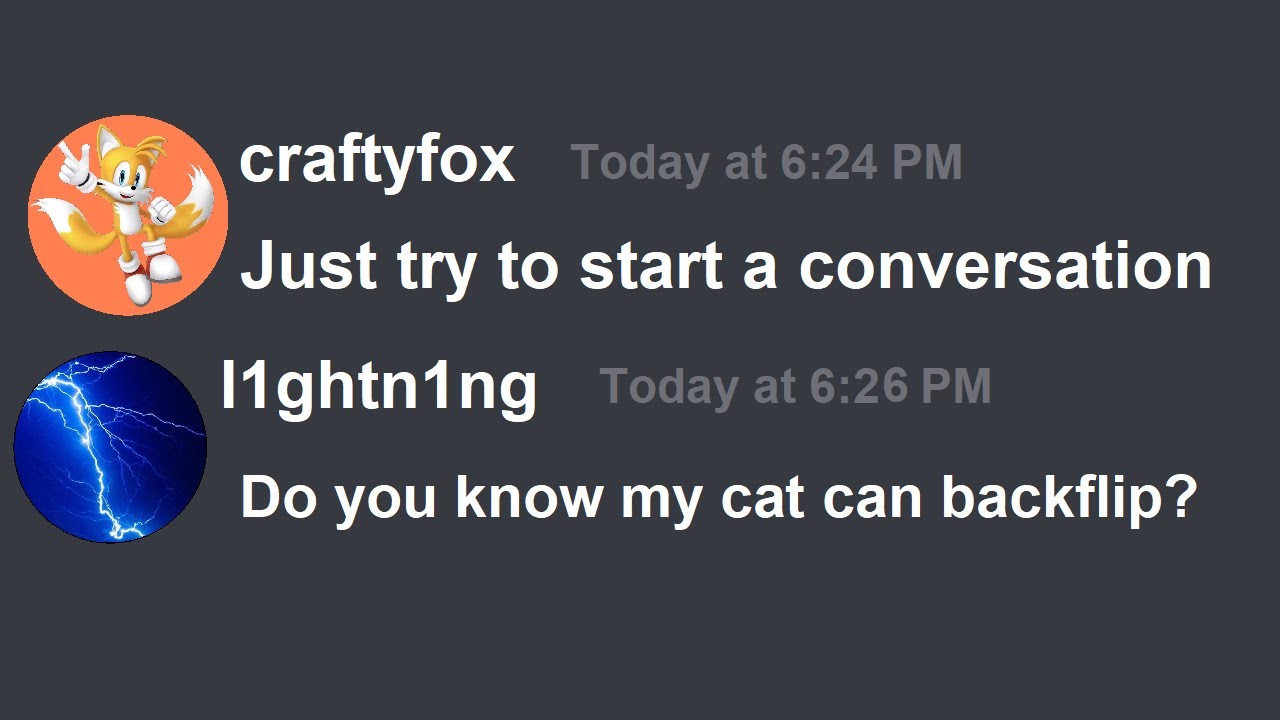 When you wingman for a friend on Discord