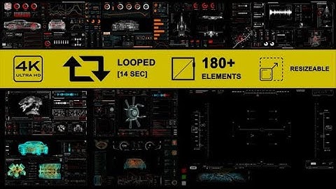 Technological HUD UI Elements AFTER EFFECTS Template Videohive 32052215