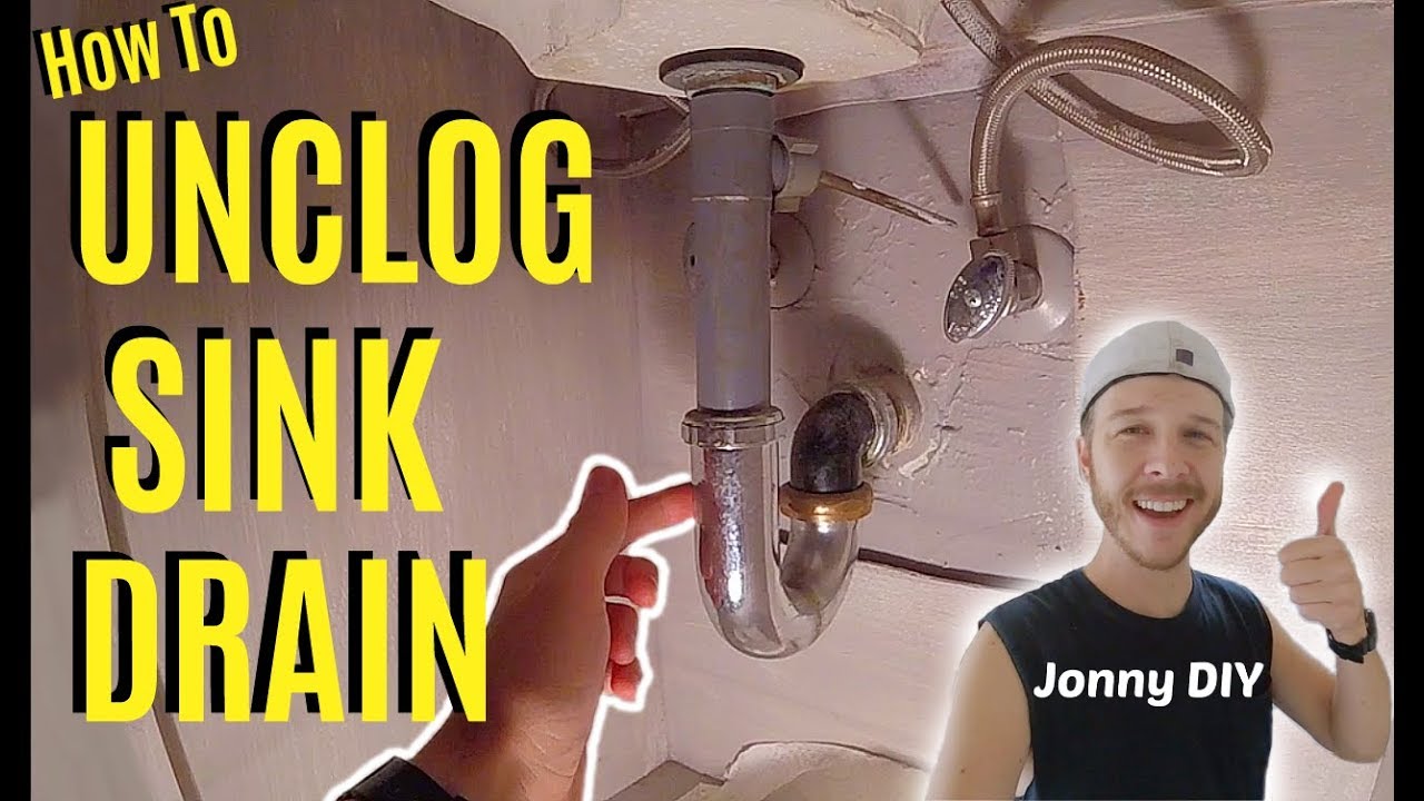 How to Unclog a Bathroom Sink - YouTube
