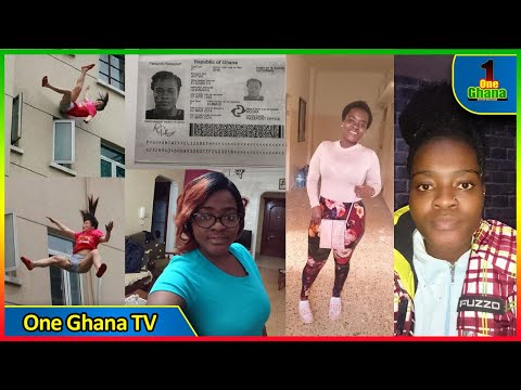 SAD😭Ghanaian Lady fell from 3 story building and diɛd in Jordan; Police searches for family members