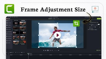 Video bijsnijden in Camtasia (framegrootte wijzigen)