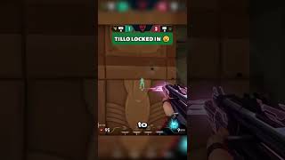 1v3’s no problem for Tillo 🥱 #valorant #valorantclips #valoranthighlights #valorantclutchmoments