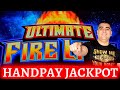 Winning JACKPOT On High Limit Ultimate Fire Link Slot Machine ! Live Slot Play At Casino