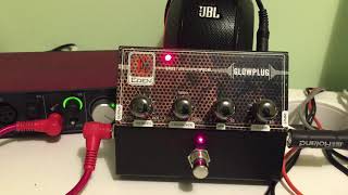 Eden GLOWPLUG tube bass warmer test