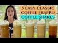 NESCAFE COFFEE FRAPPE: START A COFFEE SHAKE BUSINESS WITH THESE 5 EASY RECIPES - for 16oz cups